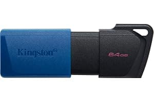 Kingston DataTraveler Exodia M USB 3.2 Gen 1 DTXM/64GB - with Moving Cap (Black + Blue)
