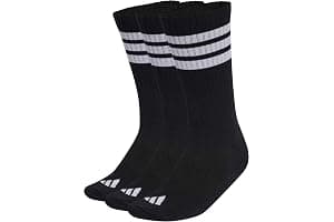 adidas 3-Stripes Cushioned Crew Socks 3 Pair Pack