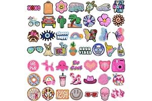 RowGlow 37pcs Zapatos Charm Pins Adornos Para Croc Shoe Charm Accesorios Diy