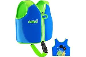 OSHYLE Chaleco de Natación de Neopreno de la Marca Premium para Niños - Flotador para el Aprendizaje de la Natación Ideal para Niños