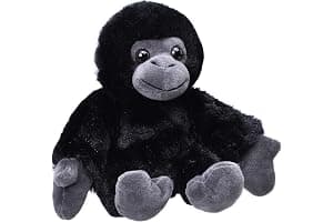 Wild Republic Hug'ems Soft Toy, Gifts for Kids, Gorilla Cuddly Toy 18cm