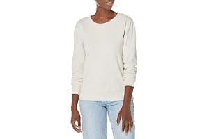 Amazon Essentials Mujer Sudadera con Cuello Redondo de Forro Polar (Disponible en Tallas Grandes)