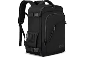 Mochila Viaje Cabina Avion 40x20x25 para Ryanair 20L Equipaje de Mano Bolsa de Viaje Hombre Mujer Maletas de Viaje Cabina Mochila Portatil 14 Pulgadas con Puerto USB para Trabajo,Escuelas Negro