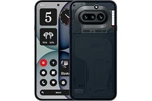 Nothing Phone (4a) - Triple Cámara 50MP, Ultra Zoom 70x, Smartphone Transparente, Batería Larga Duración, Carga Rápida 50W, AMOLED 120Hz, Glyph Bar, 8GB+256GB - Negro