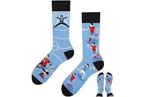 Todo Calcetines Divertidos Hombre y Mujer, Calcetines Fantasia con Motivo, de Colores