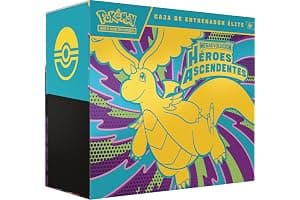 Pokémon: Caja de Entrenador Élite de Megaevolución-Héroes Ascendentes (1 Carta de promoción con ilustración expandida, 9 Sobres de Mejora y Accesorios prémium)