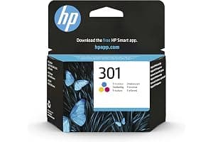 HP CH562EE 301 Original Ink Cartridge, Tri-color, Single Pack