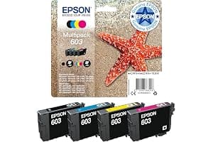 Epson 603 Starfish Genuine , 4-Colours Multipack Ink Cartridges
