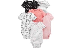 Simple Joys by Carter's Baby Girls' Bodysuit (Pack of 6)