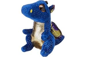 TY- Beanie Boo's Saffire, dragón, Color azul, 15 cm (United Labels Ibérica 36879TY) , color/modelo surtido