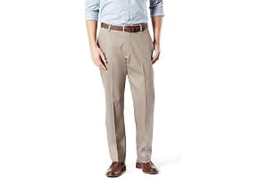 Dockers Men's Classic Fit Signature Khaki Lux Cotton Stretch Pants