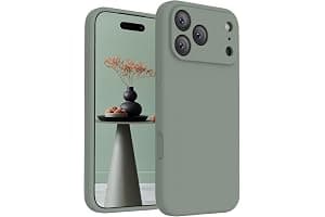 FireNova Magnetic for iPhone 17 Pro Case, Compatible with MagSafe, [Integrated Silicone Camera Control Button] [Camera Protection] Anti-Scratch Microfiber Lining Phone Case, 6.3", Calke Green