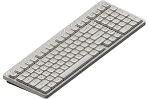 NuPhy Node100 Wireless Mechanical Keyboard, Hot Swappable Custom Low Profile Keyboard, 103 Keys Computer Gaming Keyboards, Supports Touch Gestures, PBT Keycaps, RGB Backlit, Bluetooth/2.4GHz/USB-C