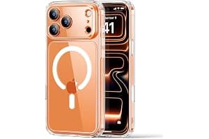 ESR for iPhone 17 Pro Max Case, Compatible with MagSafe, Shockproof Military-Grade Protection, Scratch-Resistant Back, Magnetic Phone Case for iPhone 17 Pro Max, Classic Hybrid Case, Clear