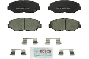 Bosch BC914 QuietCast Premium Ceramic Disc Brake Pad Set For: Acura ILX; Honda Accord, Civic, CR-V, Element, Fit, Front