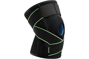 Bodyprox Knee Brace with Side Stabilizers & Patella Gel Pads for Knee Support