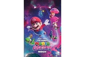 Nintendo The Super Mario Galaxy Movie (2026) - Key Art Wall Poster, 34L" x 22.4W", Unframed Version