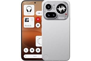Nothing Phone (4a) Pro Cell Phone 2026 New, Unlocked Android 16 Smartphone, Triple-Lens Camera, AI Photo Edits, 6.83" 144Hz AMOLED Display, 5080mAh Battery, Dual-SIM Glyph Matrix (Sliver, 12+256GB) | Phone