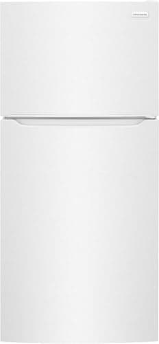 Frigidaire FFTR1814W 30 Inch Wide 18.3 Cu. Ft. Top Freezer Refrigerator with Crisper Bins and Ice Maker Ready - White