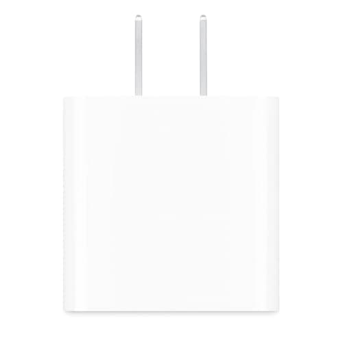 Apple 20W USB-C Compact Power Adapter: Fast and Convenient Charging, Type C Wall Charger