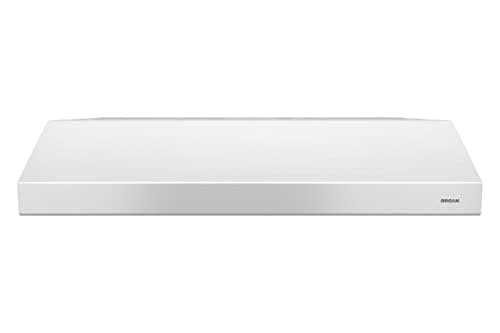 Broan-NuTone BCSD130WW Glacier 30-inch Under-Cabinet 4-Way Convertible Range Hood with 2-Speed Exhaust Fan and Light, 300 Max Blower CFM, White — view 3