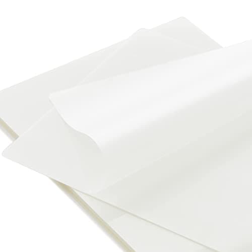 Amazon Basics Clear Thermal Laminating Plastic Paper Laminator Sheets, 22.9 cm x 29.2 cm, 200-Pack, 72 micron