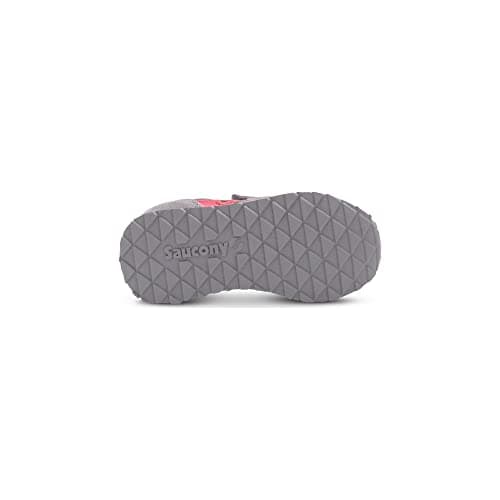 Saucony Unisex-child Baby Jazz Hook & Loop , GREY/RED, 5 M — view 3