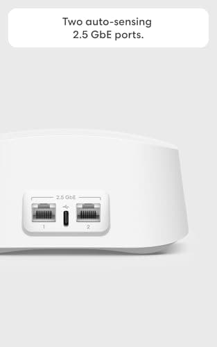Amazon eero 7 dual-band mesh Wi-Fi 7 router (newest model) - Supports internet plans up to 2.5 Gbps, Coverage up to 2,000 sq. ft., 1-pack — view 2