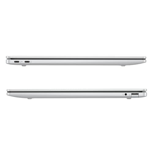 HP Laptop OmniBook 5 16 inch Next Gen AI PC, 2K OLED Display, Snapdragon X Plus, 32 GB RAM, 1 TB SSD, Adreno GPU, Wi-Fi 6E, Windows 11 Home, Glacier Silver, 16-fb0016ca — view 3