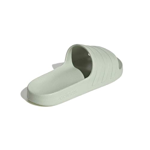 adidas Women's Adilette Aqua, LinenGreenLinenGreenLinenGreen, 8 — view 4