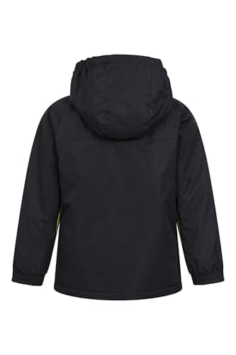 Mountain Warehouse Kids Ski Jacket & Pants set– Boys & Girls Snowsuit Black 5-6 Years — view 3