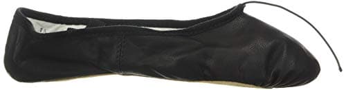 Bloch Women's Dansoft Full Sole Leather Ballet Slipper/Shoe Dance, Black, 3 — view 5