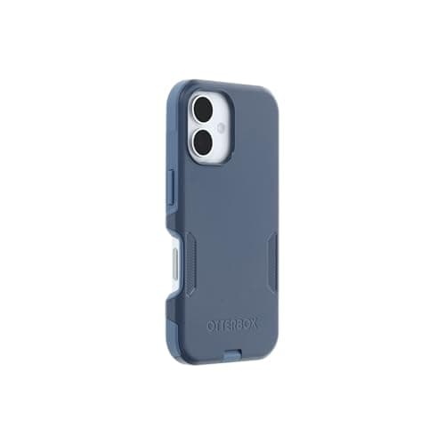 OtterBox iPhone 16 Commuter Series Case - Baby Blue Jeans, Thin & Protective iPhone Case, Dual-Layer, Impact Absorbing iPhone Case — view 3