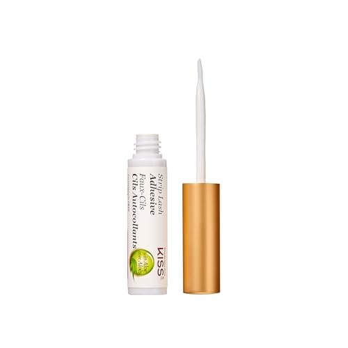 Kiss Lash Adhesive, Lash Glue, 24hr Strip Eyelash Adhesive, Clear, Includes Lash Adhesive, Long Lasting Wear, Can Be Used with Strip Lashes and Lash Clusters — view 9