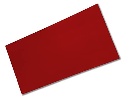 Jantz USA G10 Liner/Spacer, Red, 1/32" Thick, 5" x 10" Sheet