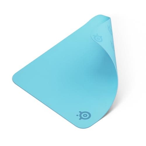 SteelSeries QcK Cloth Gaming Mouse Pad - Exclusive Micro-Woven Surface - Optimized for Gaming Sensors - Maximum Control - Size M - Aqua