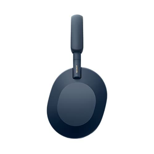 Sony WH-1000XM5 Premium Noise Canceling Headphones, Auto NC Optimizer, 30-Hour Battery, Alexa Voice Control, Midnight Blue — view 10