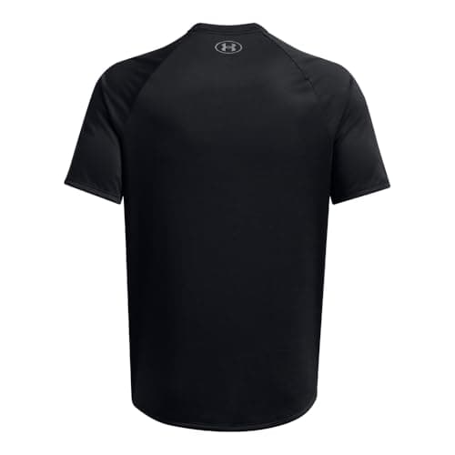 Under Armour Men's Tech 2.0 Short-Sleeve T-Shirt , Black (001)/Graphite , 3X-Large Tall — view 5