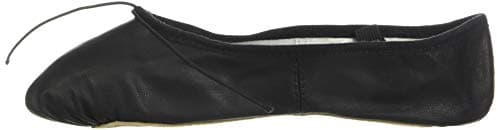 Bloch Women's Dansoft Full Sole Leather Ballet Slipper/Shoe Dance, Black, 3 — view 8