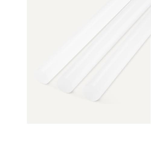 Amazon Basics Mini Size Hot Glue Sticks, 4" x 0.27", 100-Pack, Hot Melt Compatible with Most Glue Guns for Crafting, DIY, Home Repair, Transparent — view 2