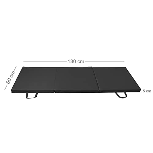 PRISP Folding Gymnastics & Exercise Mat - 180 cm