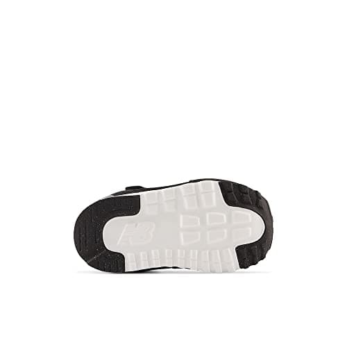 New Balance Kid's 515 NEW-B Hook and Loop Sneaker Black/White — view 5