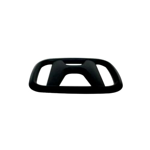 Steeering Wheeel Emblem Overlay Universal Fit for Honda Accord Civic Fit CRV Pilot EX CR-V EX-L Touring Pilot Accessories with Strong Adhesive 051306 Matte Black 1Pc — view 3