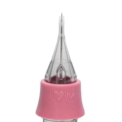 Tina Davies PIXL Cartridge, 0.25mm 1 Round Liner Medium Taper Cartridge for Linework, Hairstrokes, Eyebrows, Lips, and Eyeliners .25mm 1RL MT, Pack of 10 — view 2