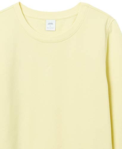 Amazon Essentials Women's Fleece Crewneck Pullover Sweatshirt (Available in Plus Size), Light Yellow Medium — view 8