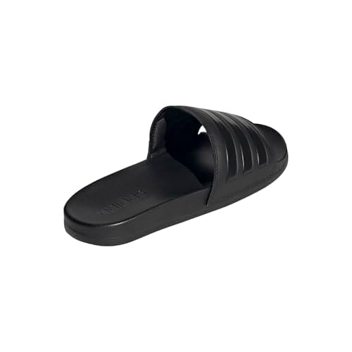 adidas Adult Adilette Comfort Slides Core Black/Core Black/Core Black 15 — view 2