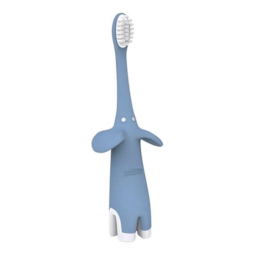 Dr. Brown's™ Infant-to-Toddler Toothbrush, Elephant, Blue, 0-3 years — view 3