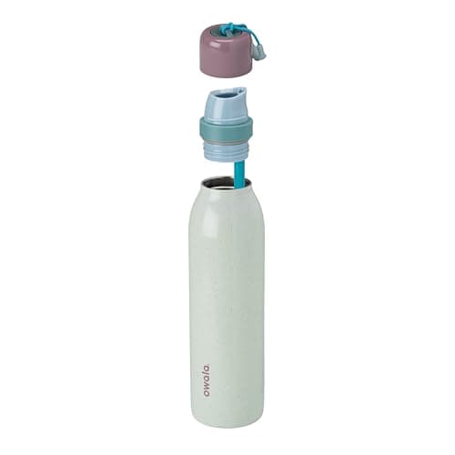 Owala FreeSip Twist Insulated Stainless Steel Water Bottle with Straw for Sports and Travel, BPA-Free, 24-oz, Confetti