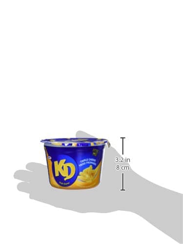 Kraft Dinner Original and Three Cheese Macaroni & Cheese Snack Cups Variety Pack, 58g (Pack of 12) — view 9
