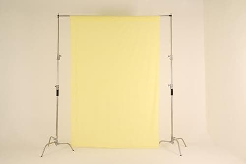 Kate 6ft×9ft Solid Light Yellow Microfiber Backdrop for Photography Studio, Children and Headshots, Includes Only a Backdrop — view 2